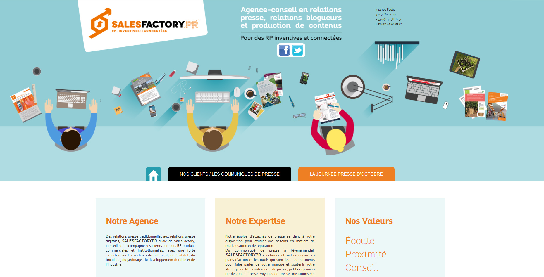 Agence Salesfactory PR